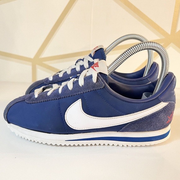Nike Cortez Los Angeles Dodgers CI9957-400 Blue Sneakers Shoes 4Y Women 5.5 - Picture 6 of 13